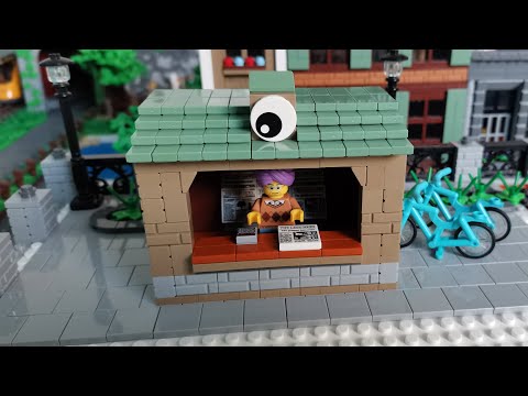 Der Kiosk | Lego Stadt Bau Teil 49