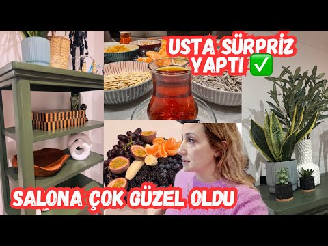 SALONUMA ALDIM ✅ MUHTEŞEM OLDU. USTALAR ÖLÇÜLERİ ALDI, YATAK ODASI İÇİN PLANLAR 😍 