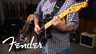 Video thumbnail for Modern Player Tele Thinline Deluxe Clean Demo | Fender by Fender