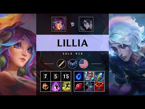 Lillia Mid vs Hwei - NA Diamond Patch 25.17