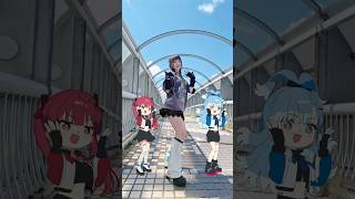 一緒に踊ってみた🩷🩵 #hololive #宝鐘マリン #vtuber#kobokanaeru #iiichallenge