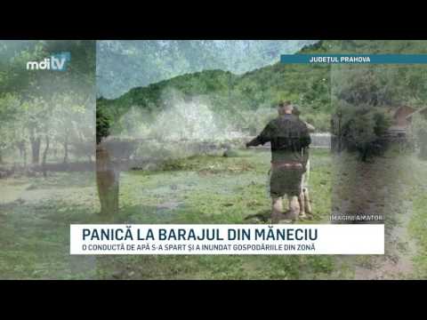 PANICA LA BARAJUL DIN MANECIU