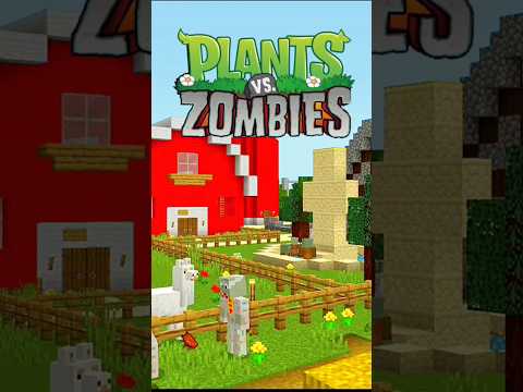 Minecraft Plants vs Zombies Animation!