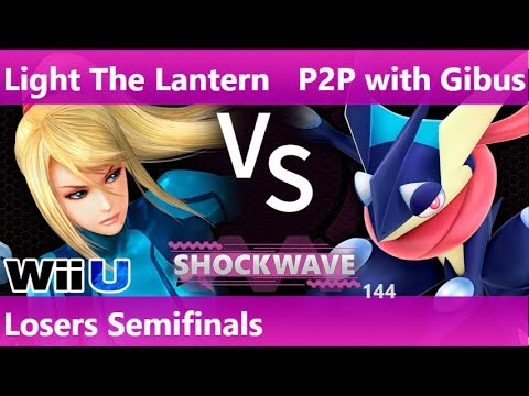 SW 144   SRC  Light The Lantern ZSS, Corrin vs P2P with Gibus Greninja Losers Finals   Smash 4