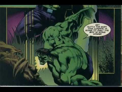 Man-Thing vs Hulk