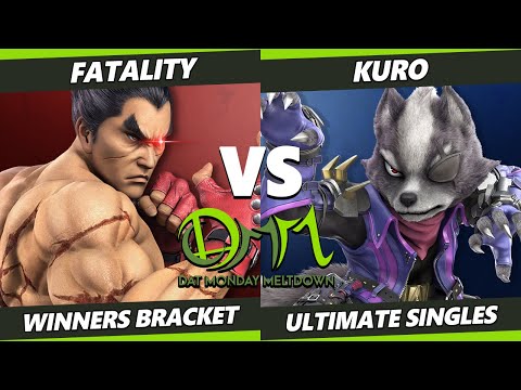 DAT Monday Meltdown 237 - Fatality (Captain Falcon, Kazuya) Vs. Kuro (Wolf) SSBU Ultimate Tournament