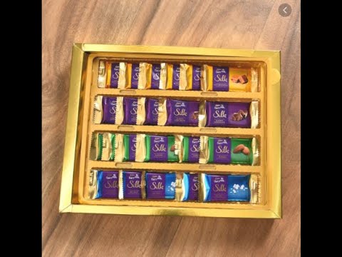 Let's unbox Cadbury dairy milk silk 24 premium miniatures🍫🍫(link in the description below)😋😋