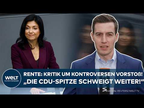 Video Thumbnail: DEUTSCHLAND: Renten-Hammer von Reiche! "CDU-Spitze schweigt weiter!" Das steckt wirklich dahinter!