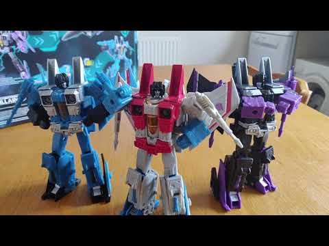 TRDQ: Transformers Earthrise - Thundercracker & Skywarp Review