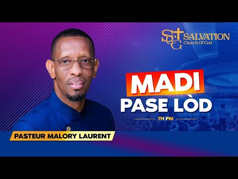Madi pase Lod | 01/13/26 | Salvation Church of God | Pasteur Malory Laurent