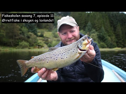 Fiskeskolen sesong 7, episode 11: Ørretfiske i skogen og lavlandet