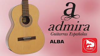 Video thumbnail for Классическая гитара с испанским колоритом Admira Alba by PopMusicRu