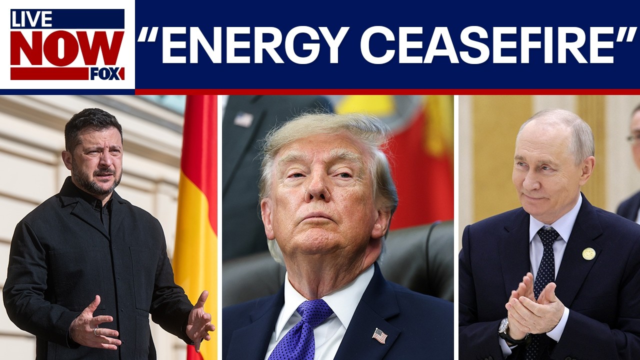Trump declares "energy ceasefire" between Russia and Ukraine but offers no other details