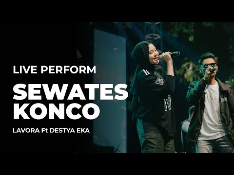 Sewates Konco - LAVORA Ft Destya Eka (Live Video Perform from Jogja Expo Center)