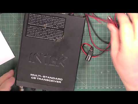 Intek M110 CE MultiNorm UK/CEPT AM/FM CB radio - service alignment