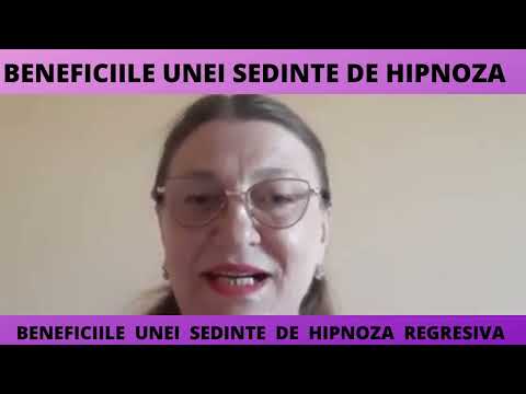 BENEFICIILE UNEI SEDINTE DE  HIPNOZA REGRESIVA