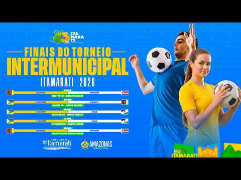 FINAIS DO TORNEIO INTERMUNICIPAL — ITAMARATI 43 ANOS 🏆🔥