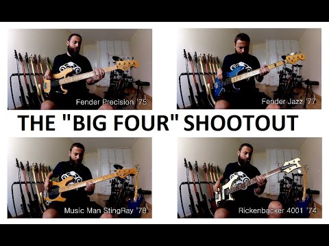 Bass Shootout: Precision vs Jazz vs 4001 vs StingRay