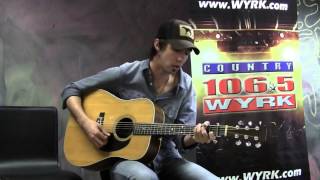 Mo Pitney Sings 'Behind This Guitar' for WYRK in Buffalo