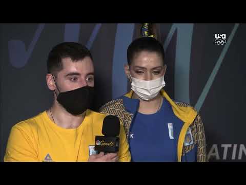 Aleksandra Nazarova & Maxim Nikitin Interview on USA Sports Network about the Situation in Ukraine.