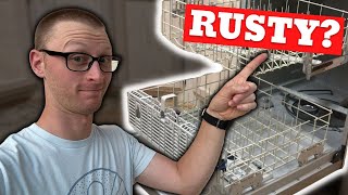 How to Fix a Rusty Dishwasher Rack | DIY Repair | Easy & Effective