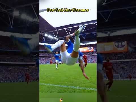 Epic Goal Line Clearance 🤯 #Soccer #football #shorts #longervideos