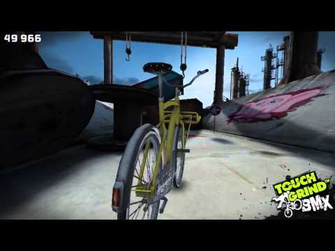 BMX touchgrind reversed spins on road bike - Touchgrind BMX
