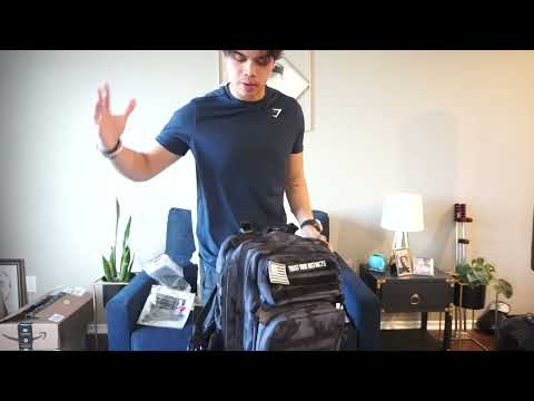 Wolfpak 45L MEAL PREP Gym Backpack Unboxing + First Thoughts
