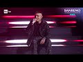 Sanremo 2023 - Lazza canta 'Cenere'