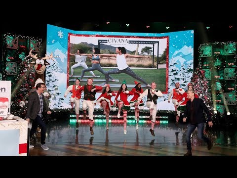 ショーン・ヘイズとエレン、12日間の5日目は信じられないほどのギフトを作る (Sean Hayes and Ellen Cook Up Incredible Gifts for Day 5 of 12 Days!)