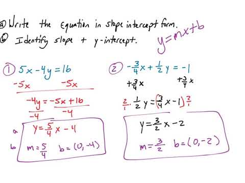 Algebra 2: Section 2.3 Linear Functions and Slope Intercept Form