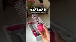 Escova 5 em 1 Secador, Pente, Modelador, Aumenta Volume Profissional 110V