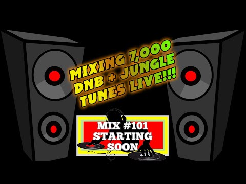 Mixing 7,000 DnB/Jungle Tunes Live! - Session #101