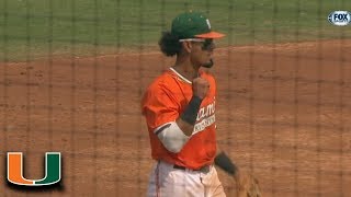 Miami's Freddy Zamora Throws Out Base Stealer At Home