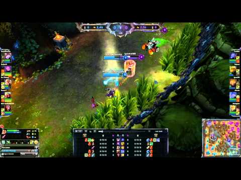 Corki amazing triple kill