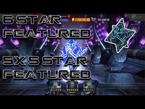 6 Star Featured! 5x 5 Star Featured Opening - Marvel Contest of Champions