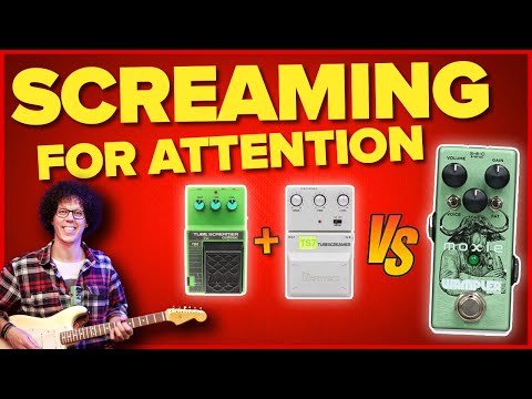 Wampler Moxie: OVERDUE REVIEW SHOOTOUT - Moxie vs Two Ibanez Tubescreamers TS-10 & TS-7