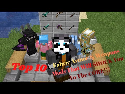 Top 10 Fabric Armor & Weapons Mods That Will Shock You To The CORE!!!