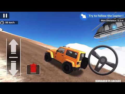 Police Car Offroad | Police Chase Simulator: Orange Police Jeep 4x4 - Android GamePlay FHD