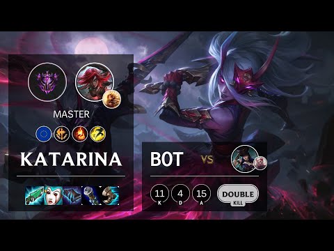 Katarina Bot vs Caitlyn - EUW Master Patch 10.13