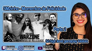 Reagindo a SMZINHO MOMENTOS DE FELICIDADE - COD: WARZONE PT#02