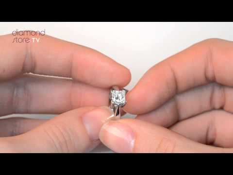 Lauren Platinum 0.75ct Diamond Engagement Ring - UT21 97