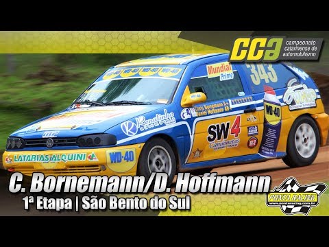 C. Bornemann/D. Hoffmann - 1ª Etapa Catarinense de Automobilismo 2019 - São Bento do Sul