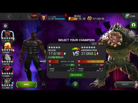 Uncollected Abomination (Immortal) - Marvel Contest of Champions