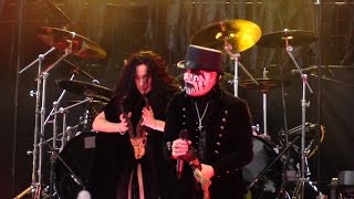 King Diamond - Come to the Sabbath (Mercyful Fate song) live at Gröna Lund, Stockholm 2014
