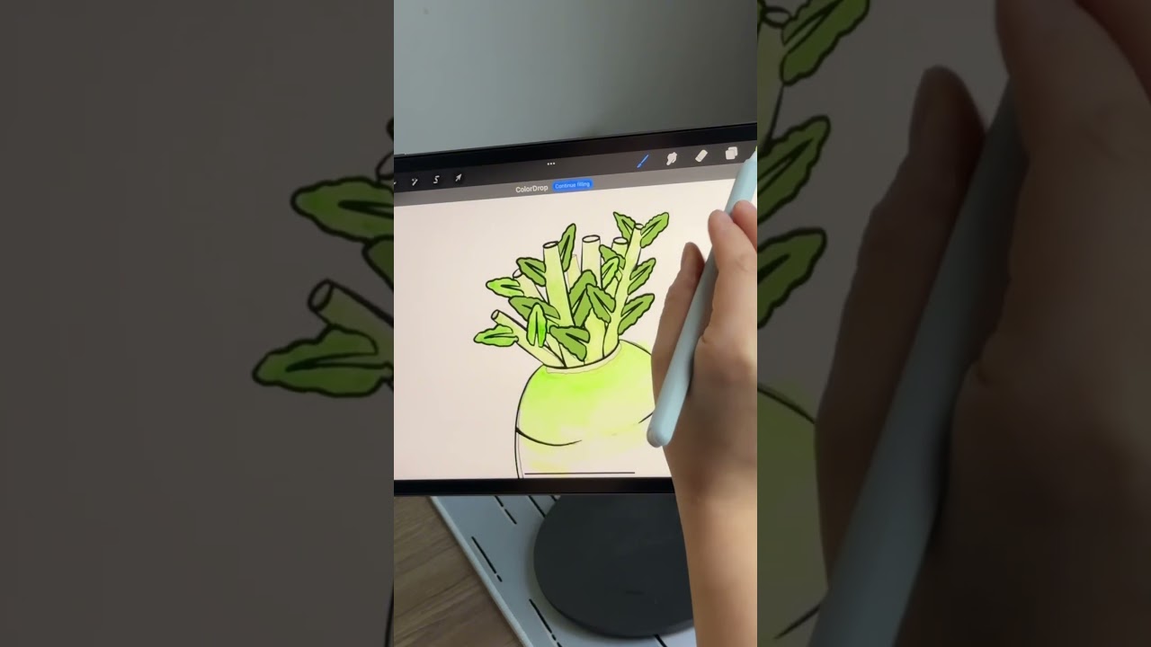 °:. *₊ draw a pin design in procreate with me ° . ° .•