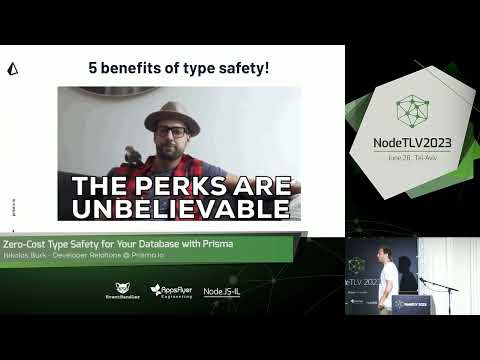 Nikolas Burk @ NodeTLV '23 | Zero-cost Type Safety for your Database with Prisma