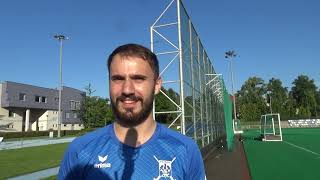 Wojciech Kasprzyk pracownik QUAY opowiada o specyfice derbów Pałuk w hokeju: LKS Rogowo - LKS Gąsawa