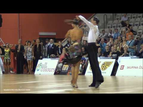 Prague Open 2012 - World Open Latin - solo Samba - Filip Karasek & Sabina Piskova