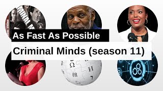 Criminal Minds (season 11) As Fast As Possible